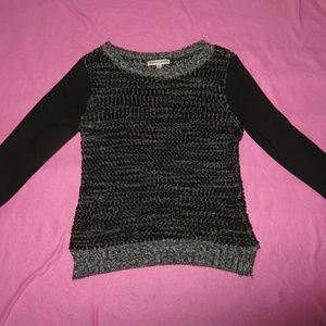 Black and White Sweater